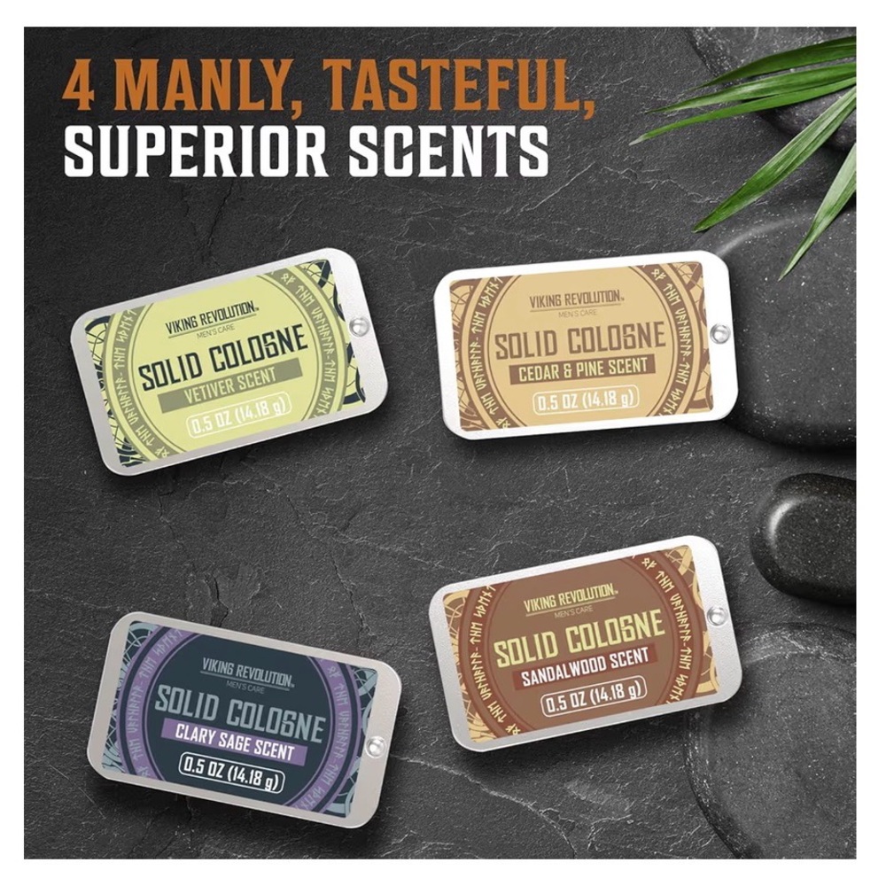 💕5/25💕Men's Solid Colognes 4 Scent Options